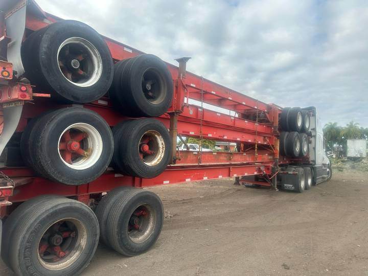 40 foot container chassis stock